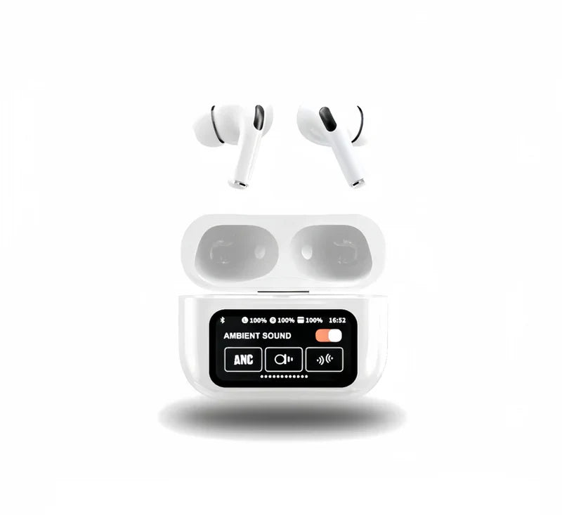 Air A9 Pro Digital Display Case Airpods / Anc/enc Touch Screen Wireless Earbuds